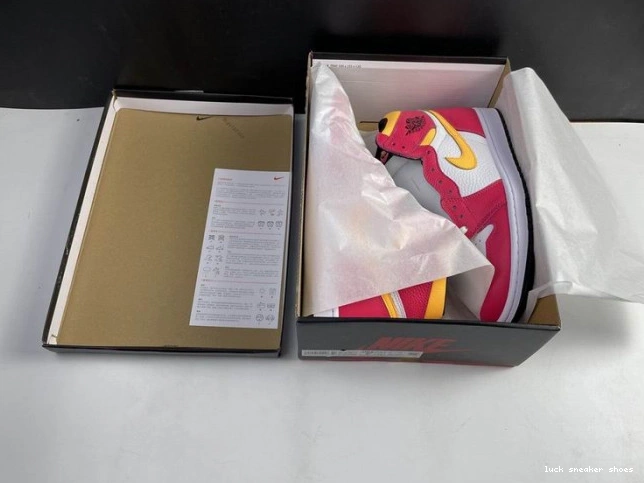 Rep LUCY Red OGLight 555088-603 Jordan 1 Air High Fusion 0807